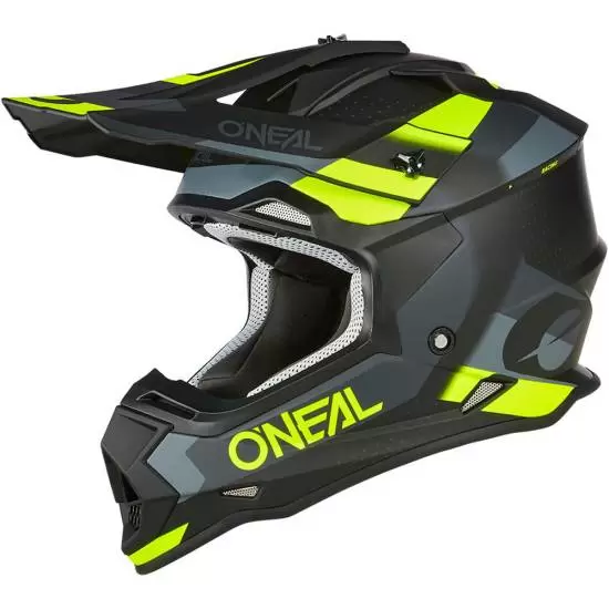 ONeal 2 Series Spyde V23 Black Grey Neon Yellow Small Helmet MD Racing Products