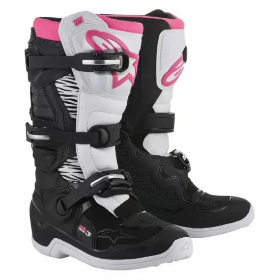 Alpinestars Tech 3 Stella Motocross Boots Pink White Black MD Racing Products