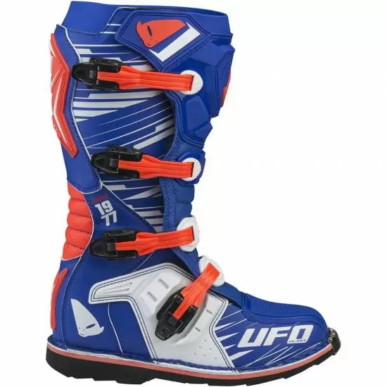 Red white and blue dirt bike boots deals