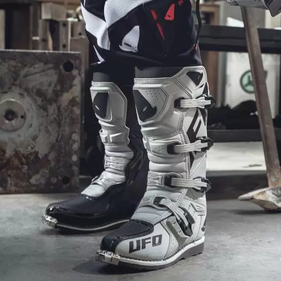 UFO Motocross Boots Grey | MD Products