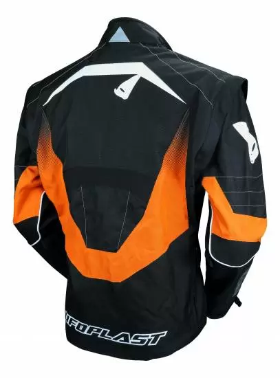 UFO Sierra Enduro Jacket Black Orange MD Racing Products