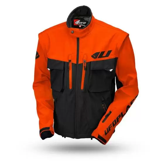 Black and orange jacket best sale