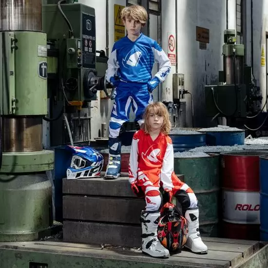 UFO Kids Kimura Blue Motocross Kit Combo MD Racing Products