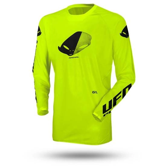 UFO MX23 Radial Motocross Kit Combo Neon Yellow | MD Racing Products
