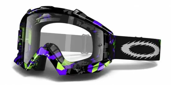 Oakley Proven Shattered Purple Motocross Goggles MD Racing Products