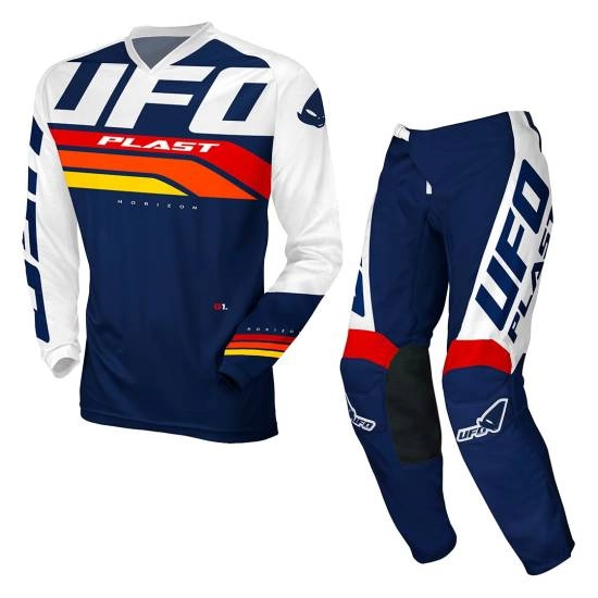 UFO MX23 Horizon Blue Jersey, Pant Combo Kit | MD Racing Products