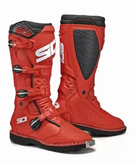 Sidi X Power Motocross Boots Red Red