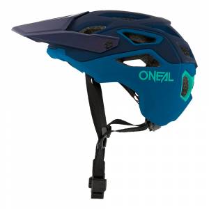 ONeal Pike Solid Blue Teal Mountain Bike Helmet