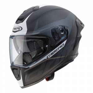 Caberg Drift Evo Carbon Matt Anthracite White Full Face Helmet