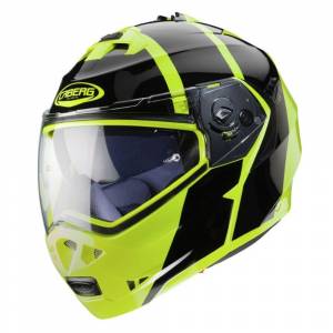 Caberg Duke II Impact Yellow Fluo Black Flip Up Helmet