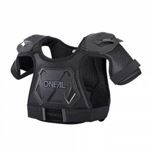 ONeal Kids Peewee Black Chest Guard