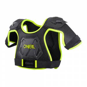 ONeal Kids Peewee Neon Yellow Chest Guard