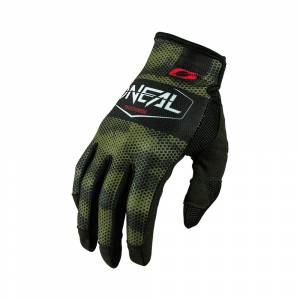 ONeal Mayhem Covert Black Green Motocross Gloves