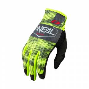 ONeal Mayhem Covert Charcoal Neon Yellow Motocross Gloves