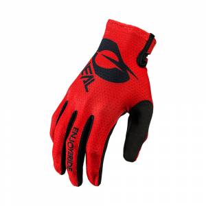 ONeal Matrix Stacked Red Motocross Gloves