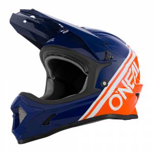 ONeal Sonus Split Blue Orange Mountain Bike Helmet