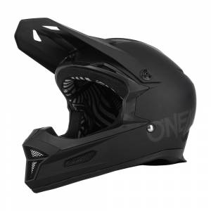ONeal Fury Solid Black Mountain Bike Helmet