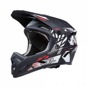 ONeal Backflip Boom Black White Mountain Bike Helmet