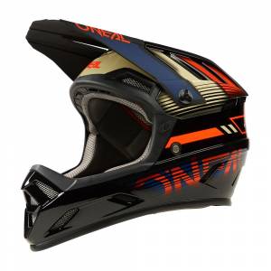 ONeal Backflip Eclipse Orange Blue Mountain Bike Helmet