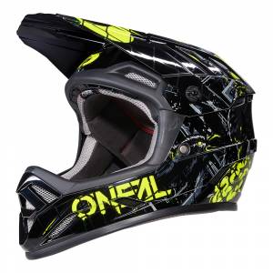 ONeal Backflip Zombie Black Neon Yellow Mountain Bike Helmet