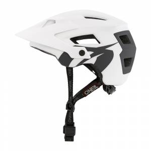 ONeal Defender Solid White Grey Mountain Bike Helmet