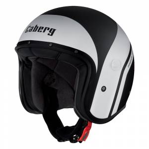 Caberg Freeride Mistral Matt Black White Open Face Helmet