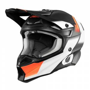 ONeal 10 Series Hyperlite Blur Black Orange Motocross Helmet