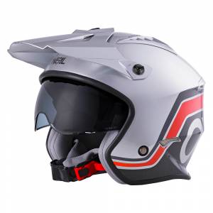 ONeal Volt V1 Silver Open Face Helmet