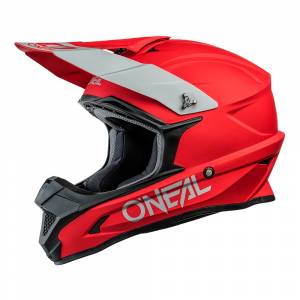 ONeal 1 Series Solid Red Motocross Helmet