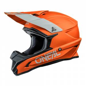 ONeal 1 Series Solid Orange Motocross Helmet