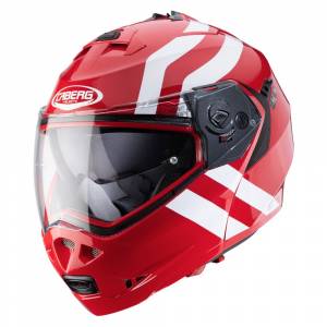 Caberg Duke II Super Legend Red White Flip Up Helmet