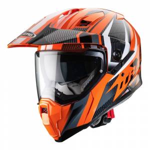 Caberg X-Trace Savana Orange Black Anthracite White Full Face Helmet