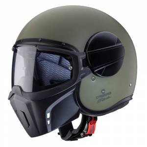 Caberg Ghost Matt Military Green Open Face Helmet