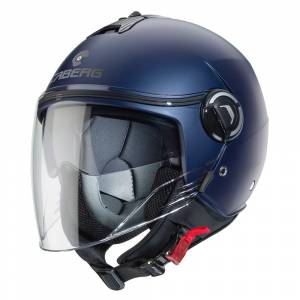 Caberg Riviera V4 Matt Blue Open Face Helmet