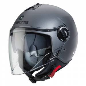 Caberg Riviera V4 Matt Gunmetal Open Face Helmet