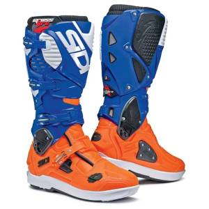 Sidi Crossfire 3 SRS Orange Fluo Blue Limited Edtion