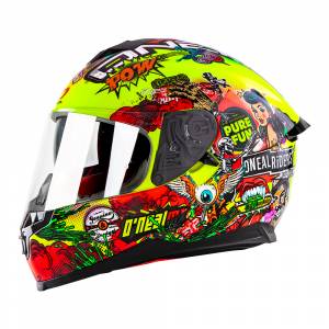 ONeal Challenger Crank Neon Yellow Full Face Helmet