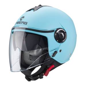 Caberg Riviera V4 Matt Light Blue Open Face Helmet
