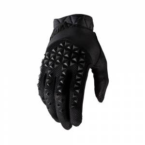 100% Kids Airmatic Black Motocross Gloves