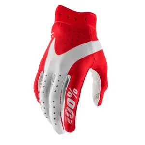 100% ITrack Gloves - Red