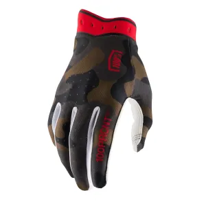 100% ITrack Gloves - Camo
