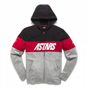 Alpinestars Groupo Black Grey Hoodie