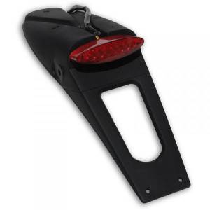 UFO Licence Plate Holder with LED Light Kawsaki KLX 450 Clear-Red
