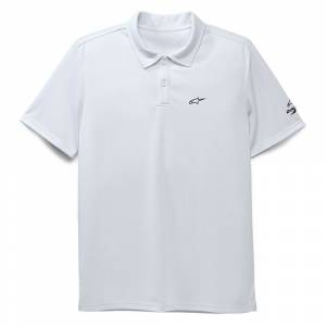 Alpinestars Scenario Performance White Polo Shirt