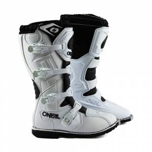 ONeal Rider Pro White Motocross Boots