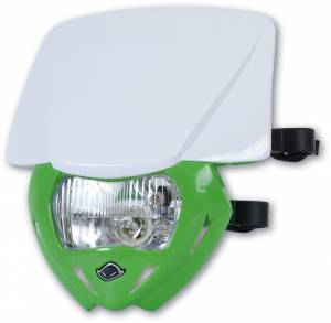UFO Panther headlight 12V 35W - White Green