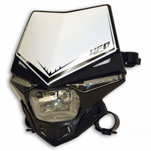 UFO Stealth headlight 12V 35W - Black