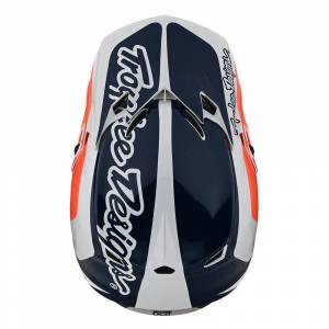 Troy Lee Designs SE4 Corsa Navy Orange Replacement Peak