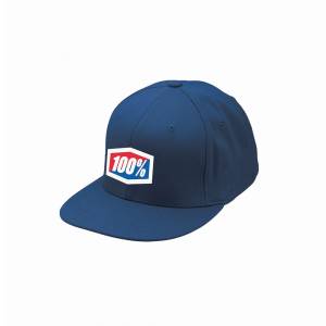 100% J-Fit Flexfit Navy Hat