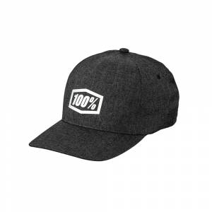 100% Generation X-Fit Charcoal Heather Hat